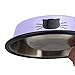 Ureverbasic Cat Bowls Pet Bowl Stainless Steel Cat Food Water Bowl with Rubber Base Small Pet Bowl Cat Feeding Bowls Set of 2
