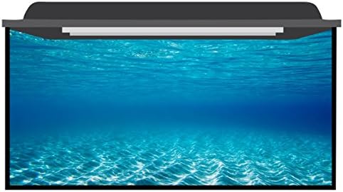 Deep Blue Themes Water Open Aquarium Background (20-35 Gallons (30Wx24H))