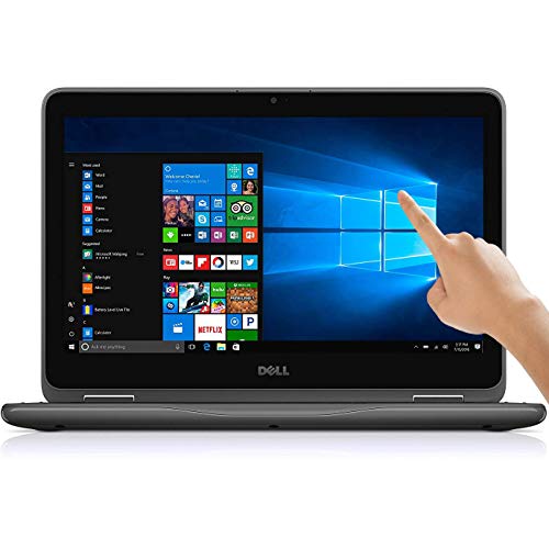Dell Inspiron 11.6 inch Touchscreen 360 Convertible 2 in 1 Laptop, 11.6 HD (1366 x 768) Display, AMD A9-9420e 2.6GHz, 4GB DDR4 RAM, 500GB HDD, AMD APU, Windows 10 (Renewed)