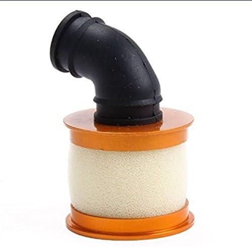 RC Car 1/10 Gold Aluminum Open Air Filter Sponge for 1/10 RC Model Nitro Car Buggy Truck Hop-up Parts HSP Axial HPI Traxxas Himoto Redcat Losi