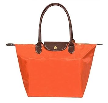 Nimble House? Women Shoulder Bags Nylon Tote Hopping Folding Designer Handbag (Small Size 38X25X25 cm)