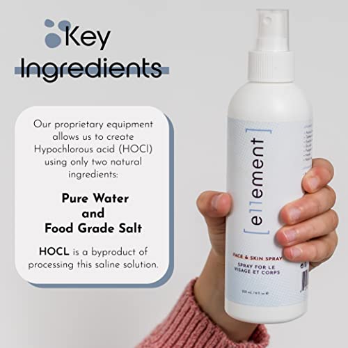 e11ement Hypochlorous Acid Face and Skin Spray HOCL Safe for use