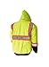 LM High Visibility Class III Reflective Waterproof Bomber Jacket W/Removable Hood
