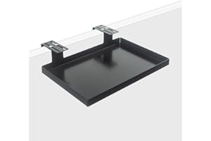 AKBFOX Office Cubicle Shelf - 8.3'' x 5.5'' x 1.7'' Storage Organizer Floating Corner Rack Hanging Shelf Adjustable Home Office Essentials for Planter Statue Decor Photo Frame