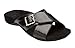 Vionic Women's Dorie Slide Sandal Black Snake 9 M