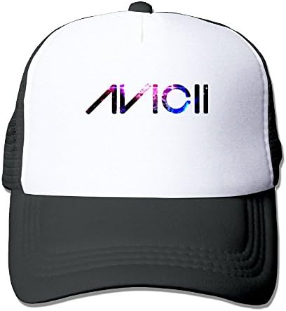 Avicii Logo Trucker Caps Mesh Hats With Solid Colors And Adjustable Strap For Women &amp; Men Polyester Hat Unisex Cap