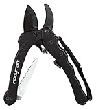 Hooyman  Ratchet Pruner w/Detachable hand saw