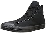 Converse Men's Chuck Taylor High Top Sneaker Black Monochrome 10.5 M