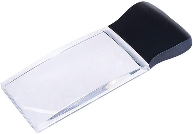 ZJBD Sehhilfen, 93 x 57 mm LED-Licht ohne Randverzerrung 2 x große