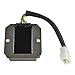 Voltage Regulator Rectifier For Polaris Sawtooth 200 Phoenix 200 2005 2006 2007 2008 2009 2010 2011 2012 2013 2014 2015 2016 2017 OEM Repl.# 0452760 0453025 0453375 0454998 0455311