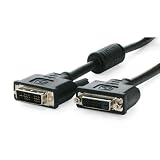 StarTech.com DVI Extension Cable - 15 ft - Single Link - Male to Female Cable - 1920x1200 - DVI-D Cable - Computer Monitor Cable - DVI Cord (DVIDSMF15)