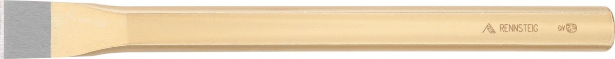 Rennsteig 340 400 0 Polished Mason's Chisel, Gold, 400 mm