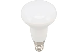 RASTKY LED Light Bulb Energy Efficient 120° Wide Flood R50 E14 5W 3000K Warm White for Indoor and Outdoor Use