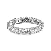 NYC Sterling 3.00mm Round Cubic Zirconia Luxury Eternity Band (7)