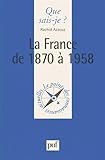 Image de La France de 1870 à 1958