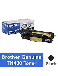 Brother TN430 Standard Yield Toner Cartridge   Empaquetado al por menor