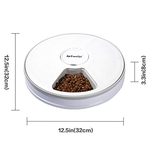 6 meal automatic pet feeder