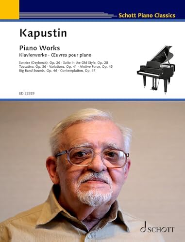 Hal Leonard Kapustin- Eight Concert Studies, Op. 40- Piano