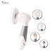 Purest Naturals Advanced Electric Facial & Body Brush Exfoliator System - The Best Cleansing Brush for Your Face - Deep Pore Cleanser & Minimizer - Treats Dark Spots, Blackheads, Acne