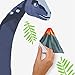 RoomMates RMK4104GM Brachiosaurus Dinosaur Peel and Stick Giant Wall Decals, Blue, Green