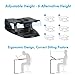 Adjustable Laptop Stand with Cooling Fan Portable with 2 USB Powered Ports Notebook Stand for Office Home and Schoolthumb 1