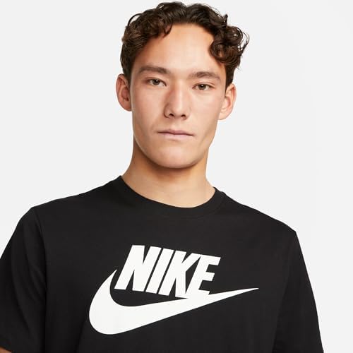 Icon Futura, Sportswear Men S Tshirt Donna, Nero (Black/White), M