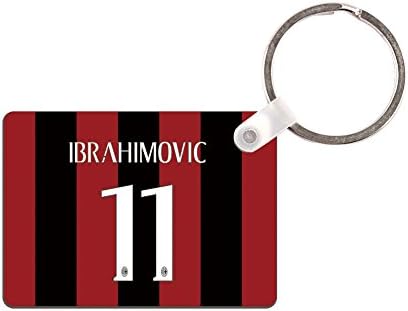 Zeppole(TM) #11 Zlatan Ibrahimovic Home Key Chains Luggage Tags by MDF Board
