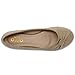 Ollio Women's Shoe Ballet Faux Suede Flat