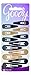Goody Metal Contour Hair Snap Clips - 12 Count, Assorted Colors - Just Snap Into Place - Suitable for All Hair Types - Pain-Free Hair Accessories for Women and Girls - All Day Comfort