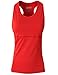 H2H Sport Womens Active Sportwear Tank Tops Skin Baselayer Built In Shelf Bra