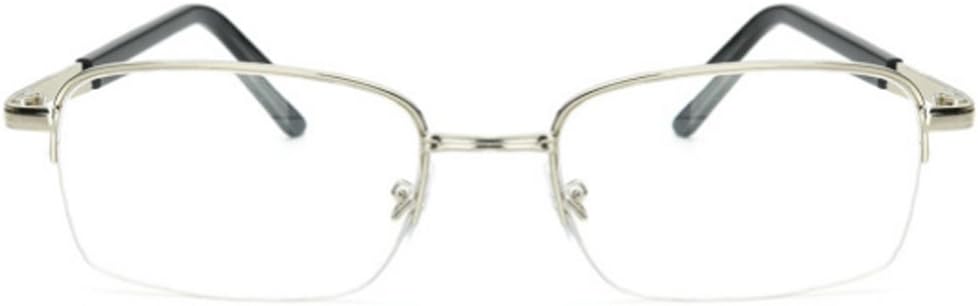 Yefree Myopia eyeglasses Half Frame Near Sighted Distance Glasses Mens Womens Stylish Spectacles