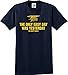 The Only Easy Day was Yesterday US Navy Seals T-Shirt (S-5X) (Large, Navy)
