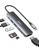 USB C Hub MacBook HDMI Adapter - 7in1 Docking