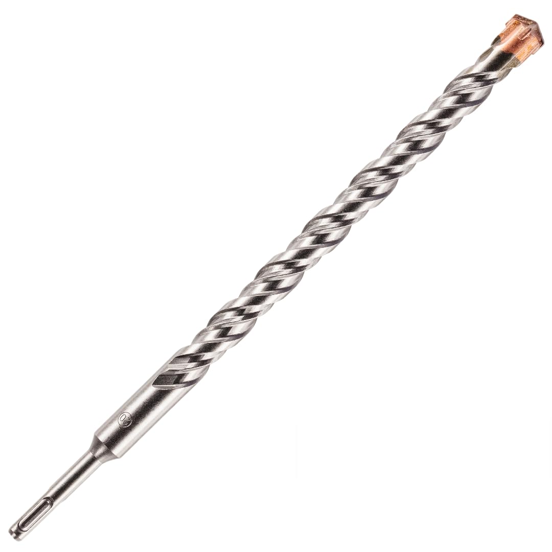 22mm x 350mm Long SDS Plus High Performance Hammer Drill Bits, Professional Tungsten Carbide Cross Tipped Masonry Drill Bit For Brick, Concrete, Stone, Granite. 22mm SDS Drill Bit