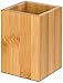 MaxGear Pen Holder for Desk Premium Bamboo Pencil Holder Pen Cup Makeup Brush Holder Desk Accessories & Workspace Organizers for Home, School & Office