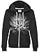 Yoga Clothing For You Ladies Lotus Flower Full Zip Hoodie