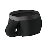 Cerahome Men's Boxers Briefs Fly Pouch Front Open