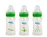 Born Free 9 oz. BPA-Free Decorated Bottle, 3-Pack