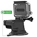 iOttie Easy One Touch GoPro Suction Cup Mount for GoPro Hero 4, Hero 3, Hero 3+, Hero, Session, Silver, Black, White