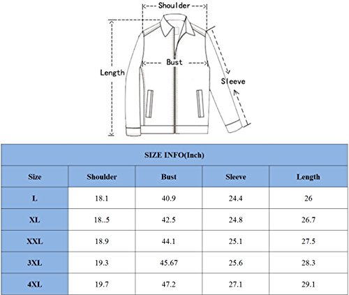 Fangfei 3m Reflective Coat Hooded Windbreaker Fashion Runing Jacket (Asian 3XL = US XL) - Thumbnail 3