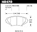 Hawk Performance HB470F.643 HPS Performance Ceramic Brake Pad