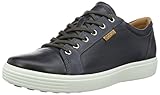 ECCO Men's Soft 7 Premium Tie Fashion Sneaker, Moonless, 45 EU/11-11.5 M US