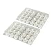 EverBrite LED Tea Light Candles Set, 48-pack Warm Yellow Flickering Flameless Tealight Kit, Battery Included