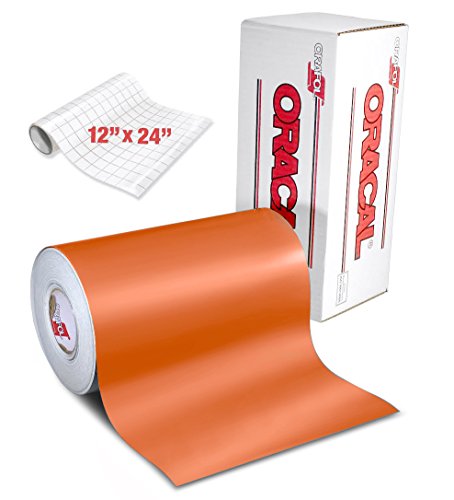 ORACAL 631 Matte Orange Adhesive Craft Vinyl 12
