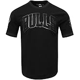 Pro Standard NBA Mens Mens NBA Classic Triple Black Cotton Double Knit Short Sleeve Tee