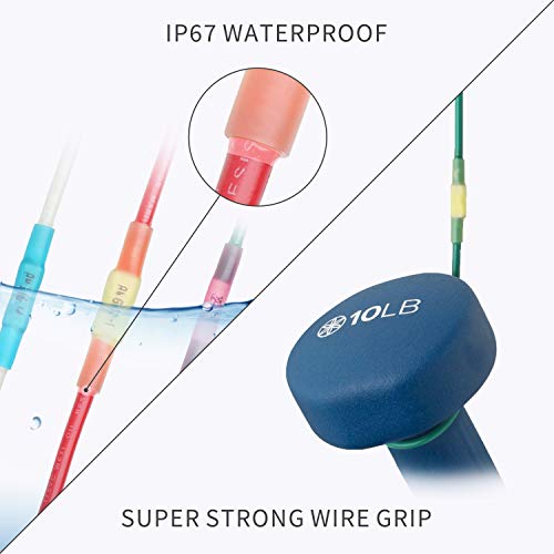 2 Wirefy+Heat+Shrink+Butt+Connectors