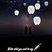 Chinese Lanterns (10 Pack) ECO Friendly, 100% Biodegradable - Beautiful Lantern for White for Weddings, Birthdays, Memorials and Much More by Smeiker (10)