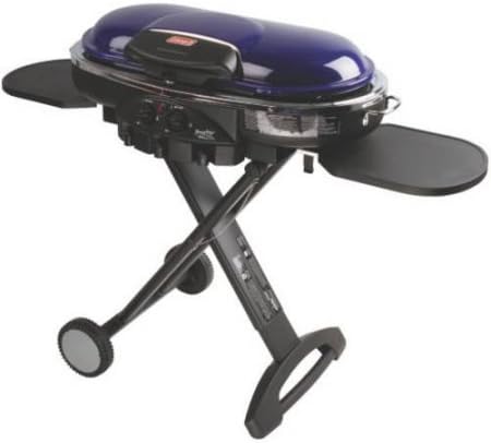 Coleman RoadTrip LXE Portable 2-Burner Propane Grill - 20,000 BTU, Purple Color