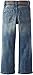 Lee Little Boys' Dungarees Belted Straight Leg Jeans, Jetty, 7/Regular