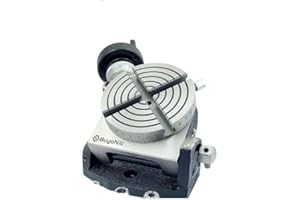 4" (100 mm) Horizontal Vertical Tilting 0°- 90° Rotary Table- Milling, Tool